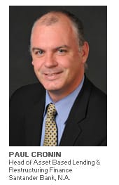 Photo of Paul Cronin - Head of Asset Based Lending & Restructuring Finance - Santander Bank, N.A.