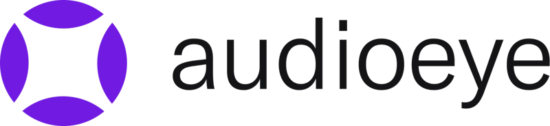 audioeye purple logo
