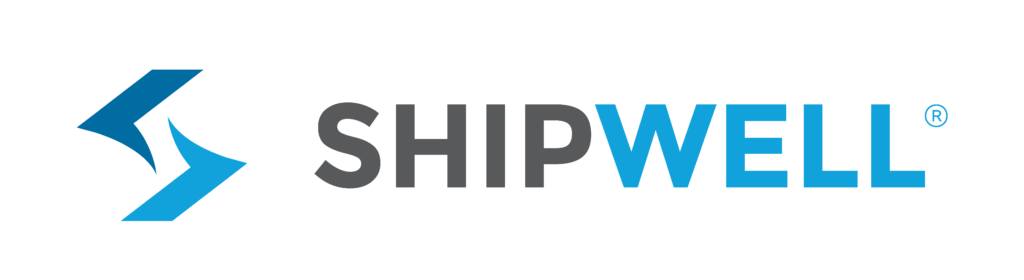 Shipwell Logo RegMark Blue Gray